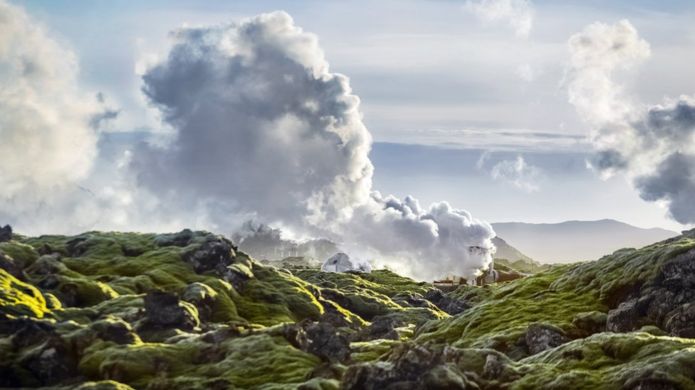 Geothermal energy generation at Hellisheidi