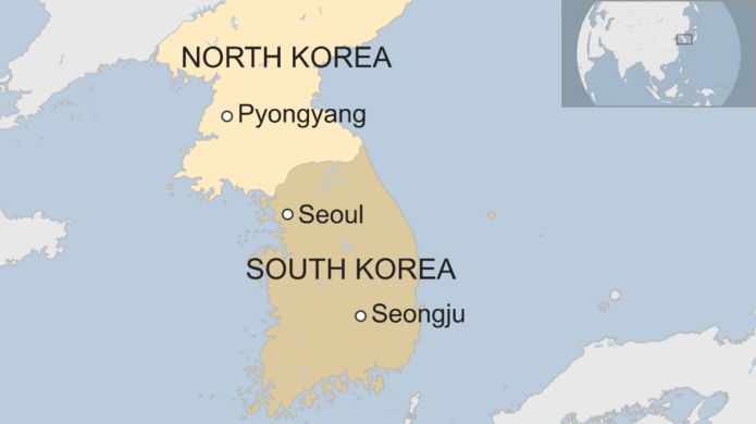 Ramani ya South Korea