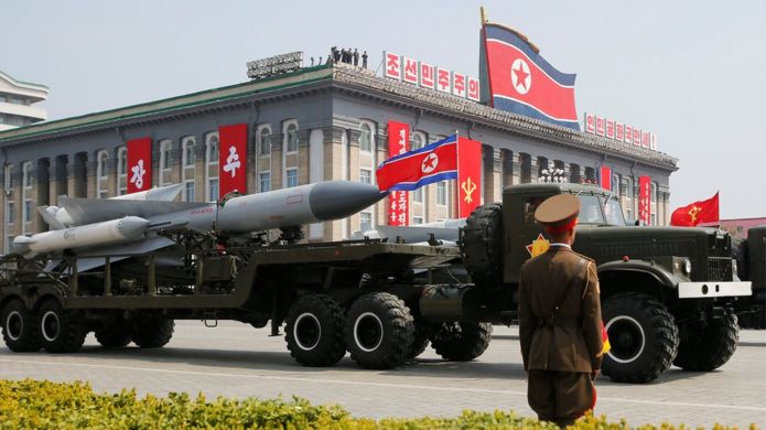 Kombora la Korea Kaskazini lashindwa kupaa siku moja baada ya maonyesho ya zana na kijeshi