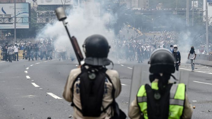 Protesta en Venezuela