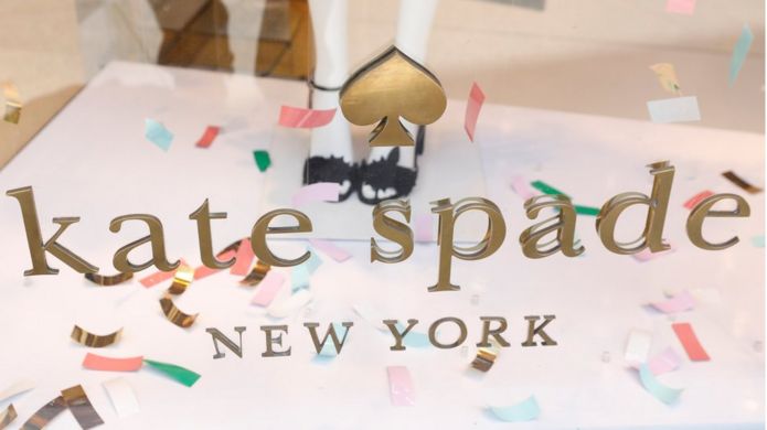 Kate Spade logo on a store in New York