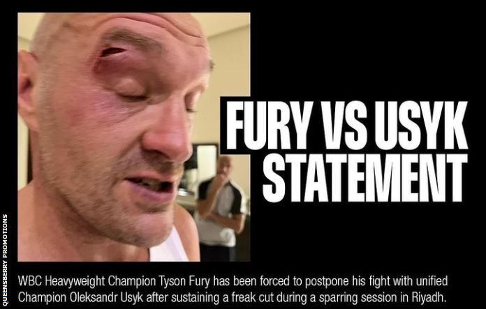 Tyson Fury statement on instagram