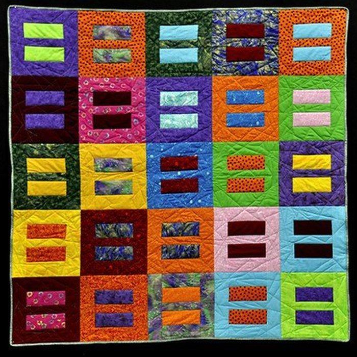 Quilt created by the Chicago quilter Eric Suszynski.