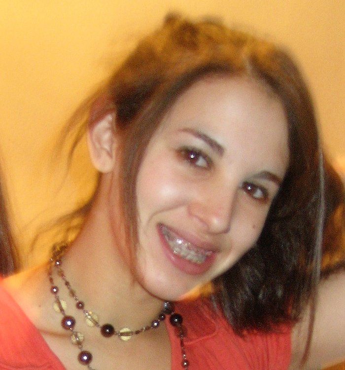 Chelsea Paz at her 15th birthday party, months after she witnessed a school shooting