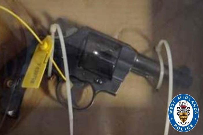 Gun seized by police