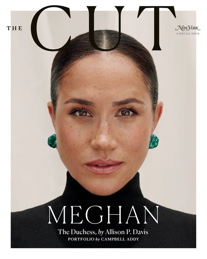 Meghan on the cover of The Cut magazine