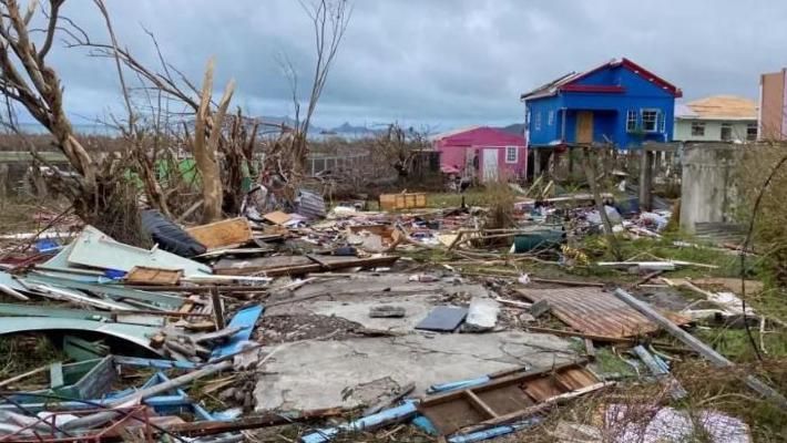 Devastation on Carriacou