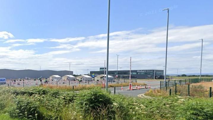 A general view of Carlisle Lake District Airport