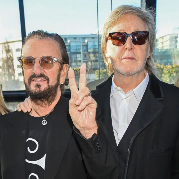Getty Images Ringo Starr and Paul McCartney