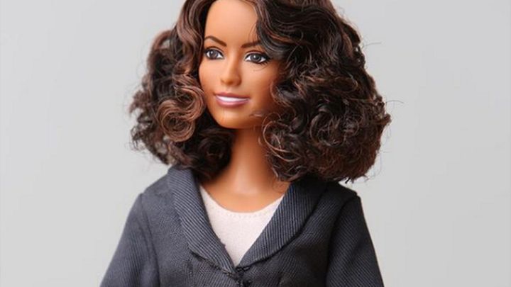 curly hair barbie doll