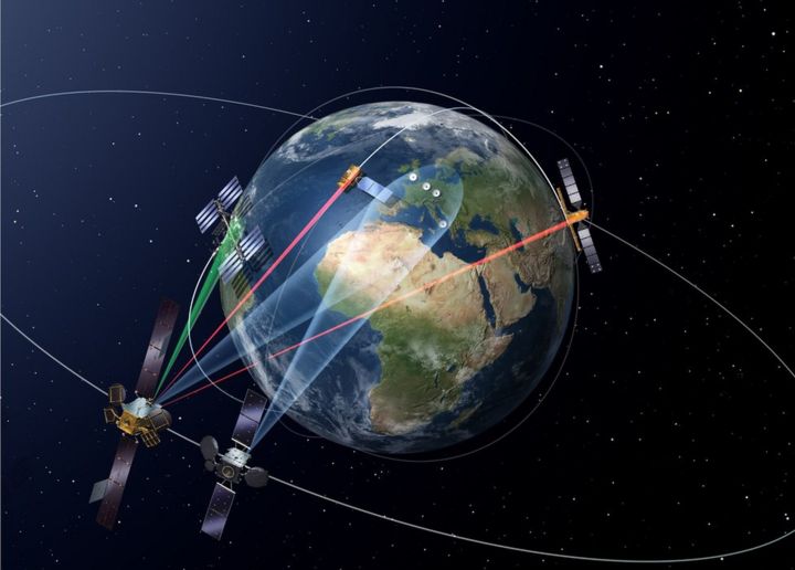Lift Off For Europe S Space Laser Network Bbc News