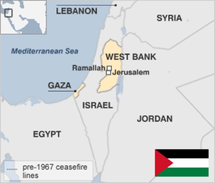 west israel map Palestinian Territories Profile Bbc News west israel map