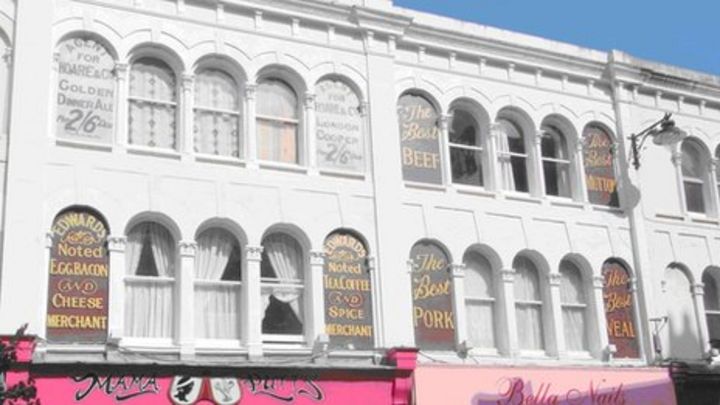 St Leonards Shop Signs Thought To Be Robert Tressell S Work Bbc News