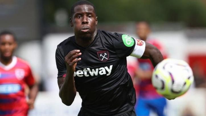 West Ham skipper Kurt Zouma