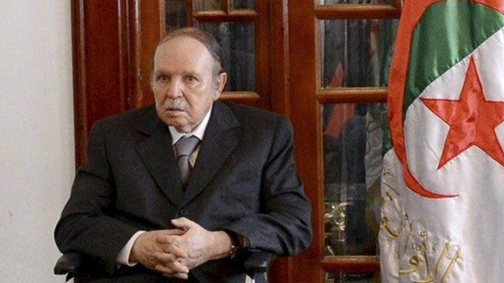 Algeria's President Abdelaziz Bouteflika pictured on 16 July 2013