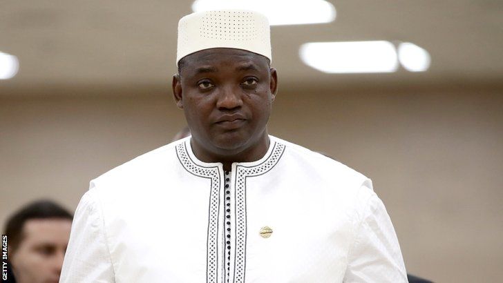 President of The Gambia Adama Barrow