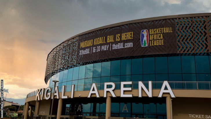 The Kigali Arena in Rwanda will host the inaugural Basketball Africa League