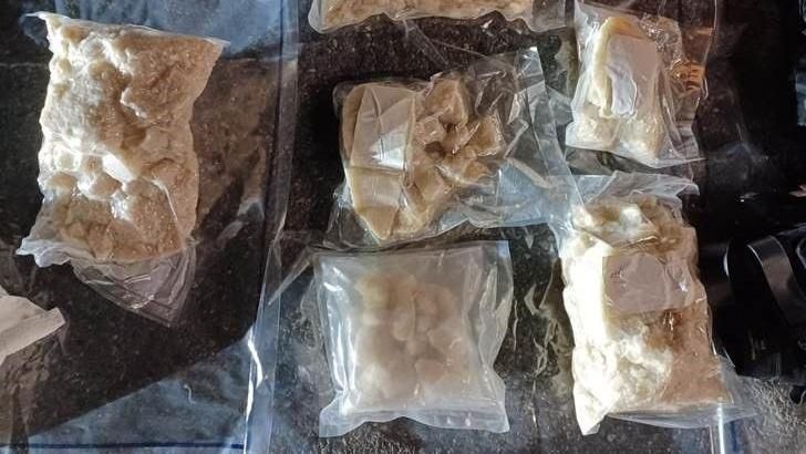 bags of ecstasy seized by police