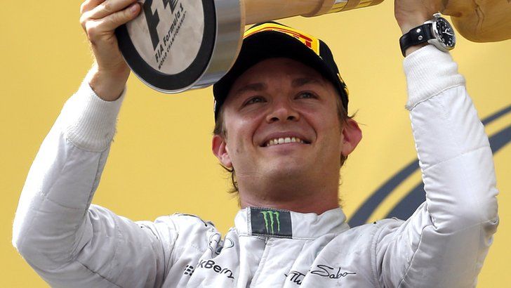 Nico Rosberg of Mercedes