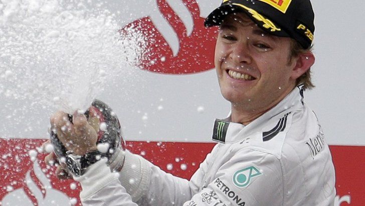 Nico Rosberg of Mercedes