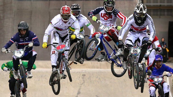 BMX racers to benefit from BAE's drone technology - BBC News