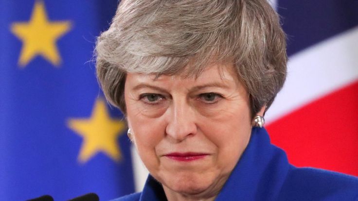 Тэреза Мэй в Европарламенте