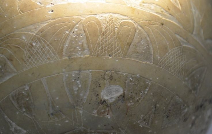 One of the decorated eggs