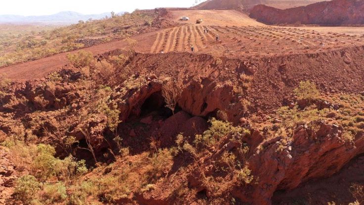 Juukan Gorge cave site, 15 May 20