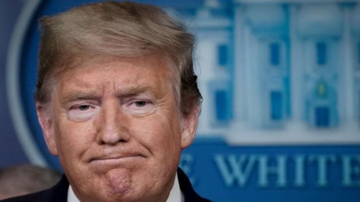 Trump drug hydroxychloroquine raises death risk in Covid patients, study says