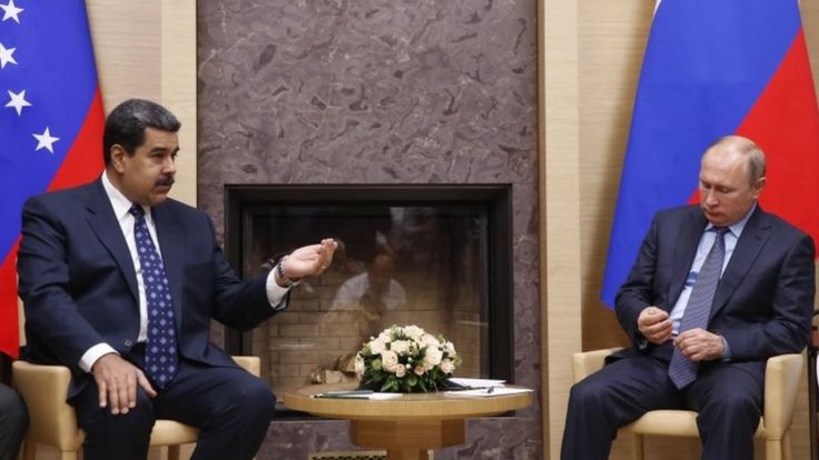 Nicolás Maduro y Vladimir Putin