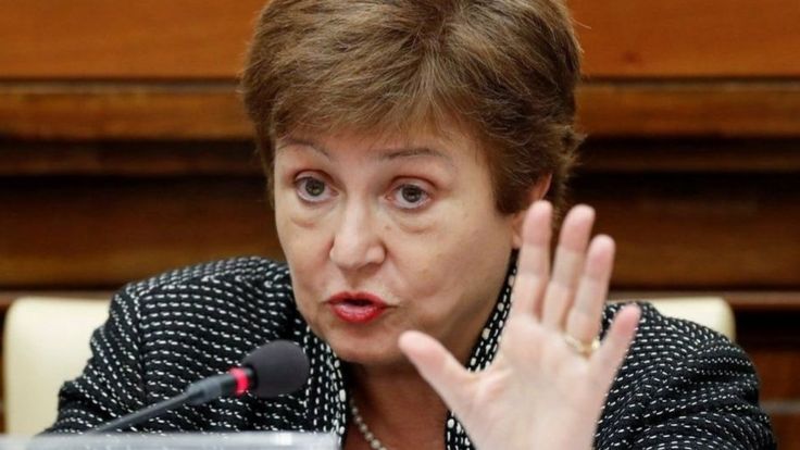 சர்வதேச நாணய நிதியத்தின் தலைவர் கிரிஸ்டலினா ஜார்ஜிவா