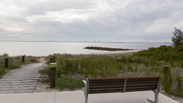 The beach at Bonna Point, in Sydney's south