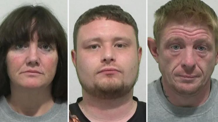 Leanne Hodgson, Josh Kellett and Andrew Smith were remanded in custody and will be sentenced next month