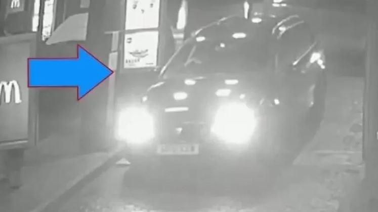 CCTV footage of Couzens' car