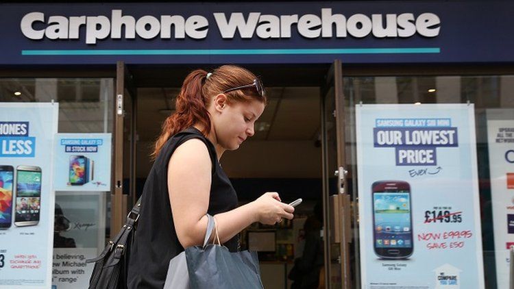 Carphone Warehouse to close all standalone stores at cost of 2 900