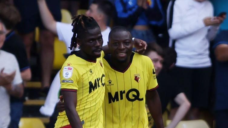 Watford forward Edo Kayembe has scored three goals this season