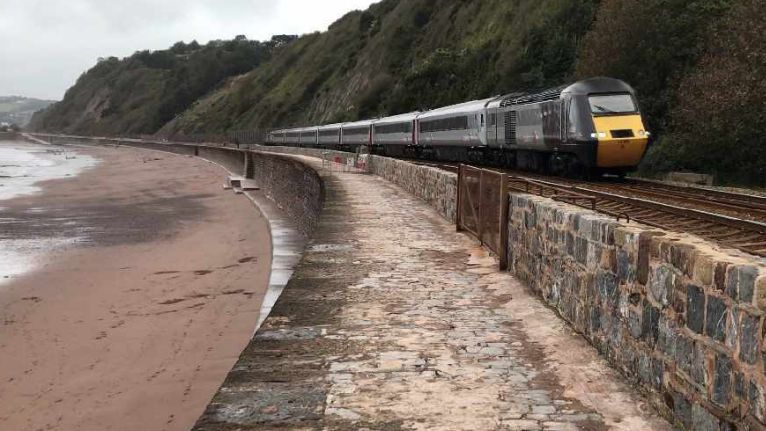 Network Rail considers Dawlish sea wall safety measures - BBC News