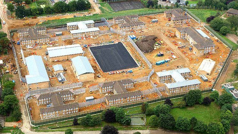 Sex offender prison on site of former RAF Coltishall, Norfolk (Photos: Mike Page)