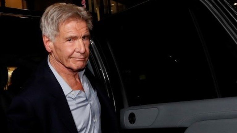 US actor Harrison Ford