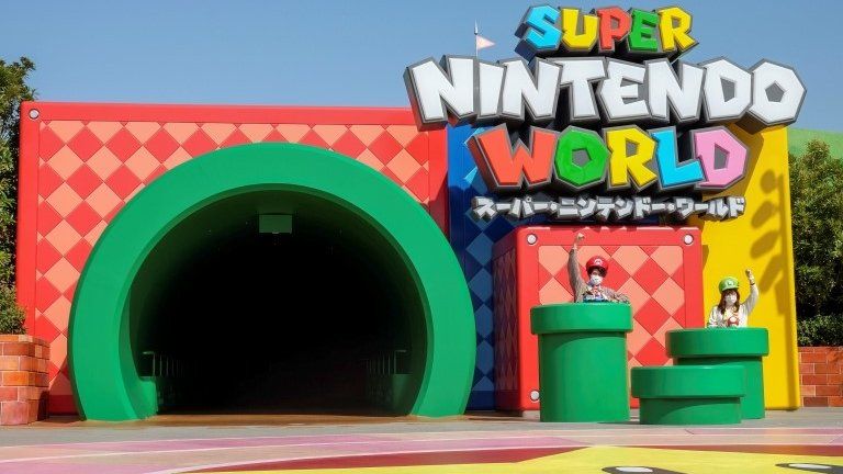 Entrance to Super Nintendo World