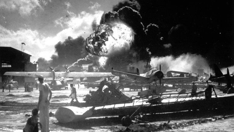 Pearl Harbor scene