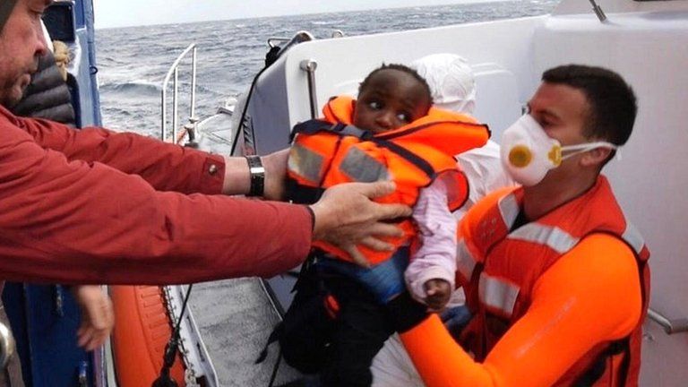 Migrant baby transferred from Sea Watch 3