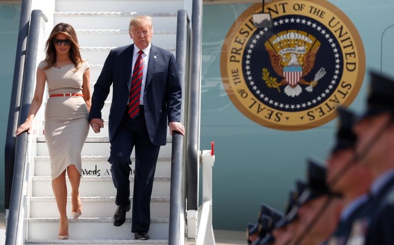 Donald and Melania Trump