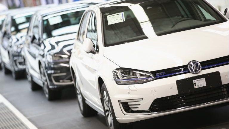 VW production line