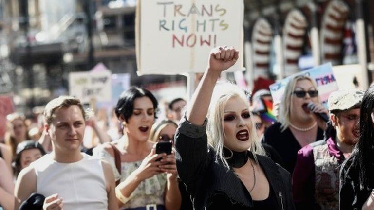 Trans Pride March in London