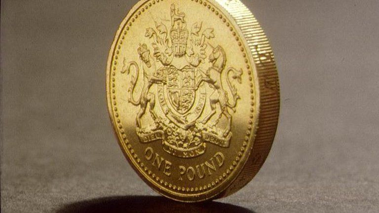 Round £1 coin