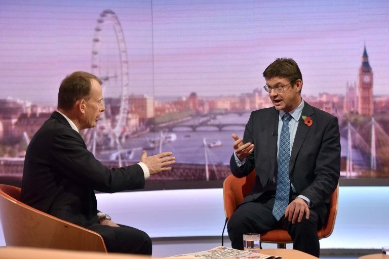 Greg Clark speaking to Andrew Marr the week of the Nissan announcement