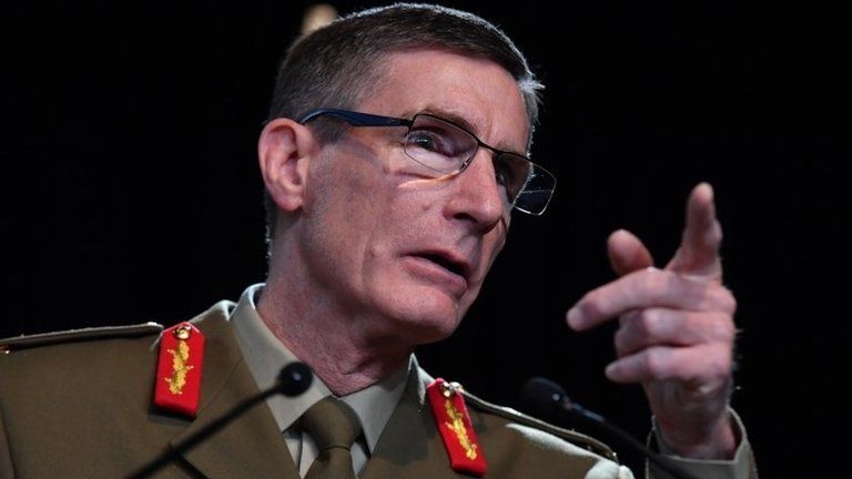 Defence chief Gen Angus Campbell