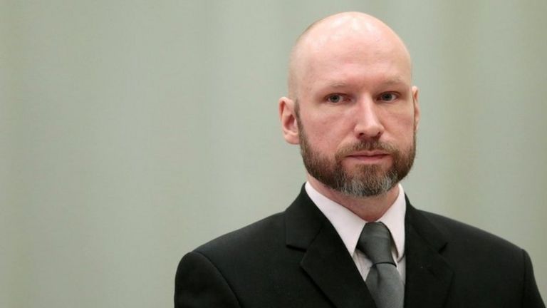 Massamoordenaar Anders Bering Breivik