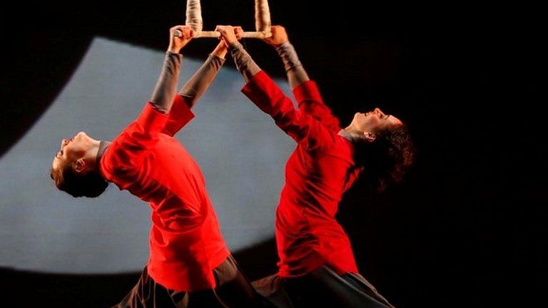 Cirque Eloize perform in Saudi Arabia, 18 January 2018